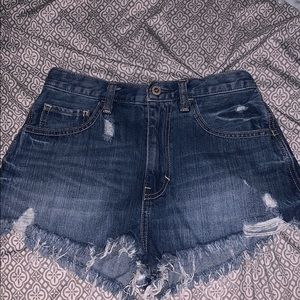 Hollister festival shorts size 3